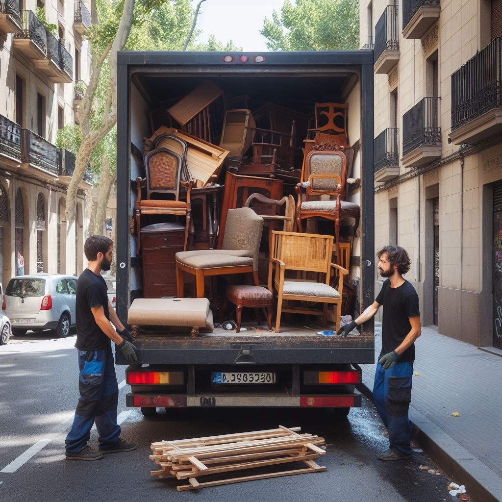Servicios de vaciado de pisos en Sant Adrià de Besós